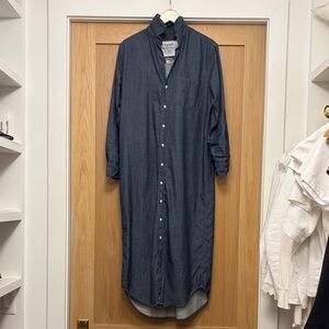 Frank & Eileen Rory Denim Shirt Dress - Polished